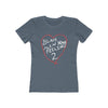 Women's Slim Fit Tee - Black Men Have Feeling 2