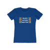 Women's Slim Fit Tee - Black Voters Matters