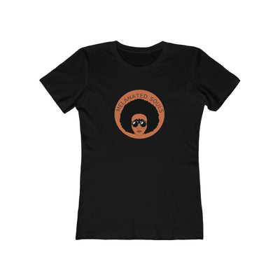 Women's Slim Fit Tee - Melanated Souls Logo