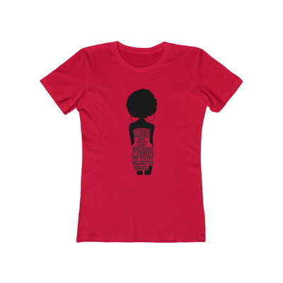 Women Slim Fit Tee - My Melanin Is Powerful