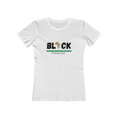 Women's Slim Fit Tee - Black by Melanated Souls