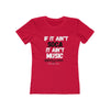 Women's Slim Fit Tee - If it Ain't SOCA