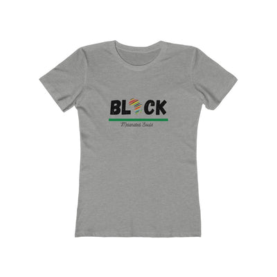 Women's Slim Fit Tee - Black by Melanated Souls