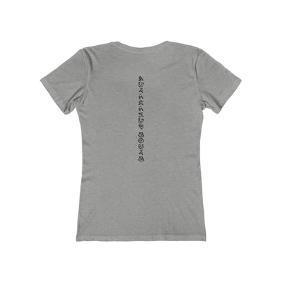 Women's Slim Fit Tee - Melanated Souls Logo