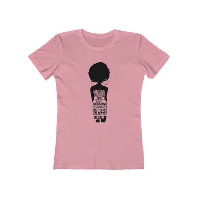 Women Slim Fit Tee - My Melanin Is Powerful