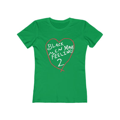 Women's Slim Fit Tee - Black Men Have Feeling 2