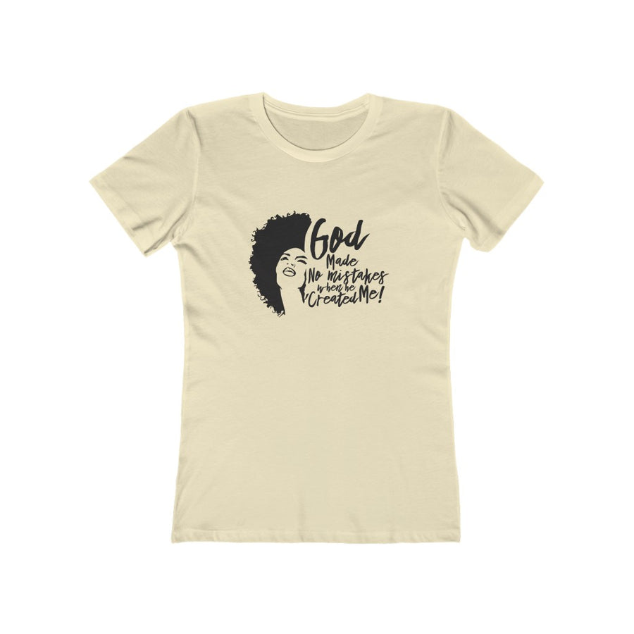 Women's Slim Fit Tee - God Made No Mistakes