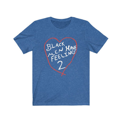 Unisex Short Sleeve Tee - Black Men Have Feeling 2