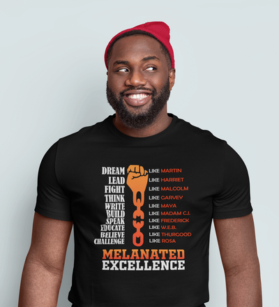 Melanated Excellence Unisex T-shirt