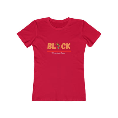 Women's Slim Fit Tee - Black by Melanated Souls