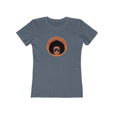 Women's Slim Fit Tee - Melanated Souls Logo