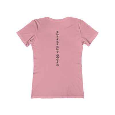 Women's Slim Fit Tee - Melanated Souls Logo