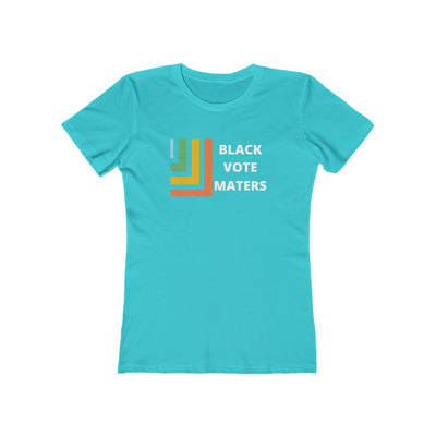 Women's Slim Fit Tee - Black Vote Matters