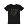 Women's Slim Fit Tee - Black Men Have Feeling 2