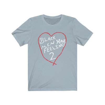 Unisex Short Sleeve Tee - Black Men Have Feeling 2