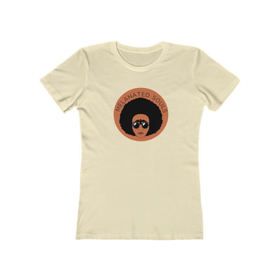 Women's Slim Fit Tee - Melanated Souls Logo