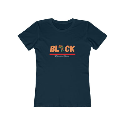 Women's Slim Fit Tee - Black by Melanated Souls