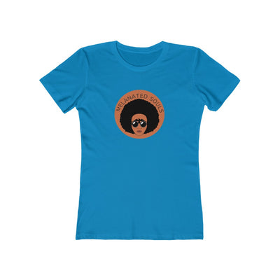 Women's Slim Fit Tee - Melanated Souls Logo