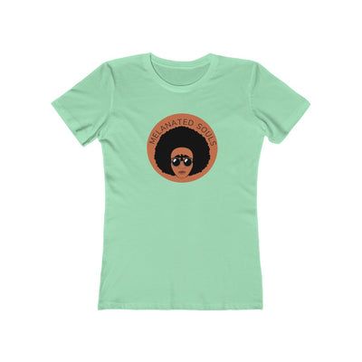 Women's Slim Fit Tee - Melanated Souls Logo