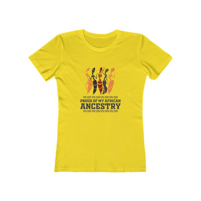 Women's Slim Fit Tee - African Ancestry