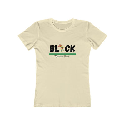 Women's Slim Fit Tee - Black by Melanated Souls