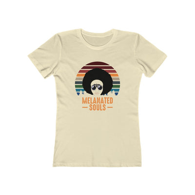 Women's Slim Fit Tee - Melanated Rainbow