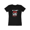 Women's Slim Fit Tee - If it Ain't SOCA