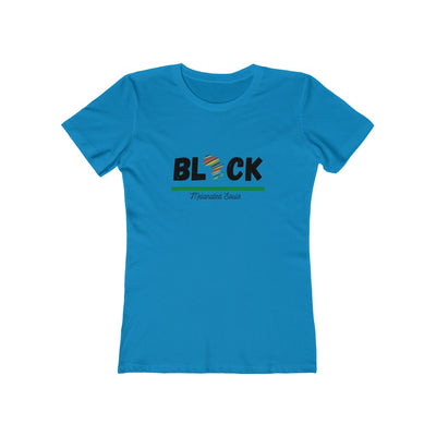 Women's Slim Fit Tee - Black by Melanated Souls