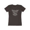 Women's Slim Fit Tee - Melanated Badass Mom