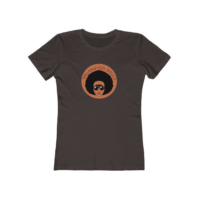 Women's Slim Fit Tee - Melanated Souls Logo