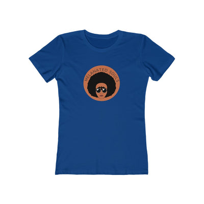 Women's Slim Fit Tee - Melanated Souls Logo