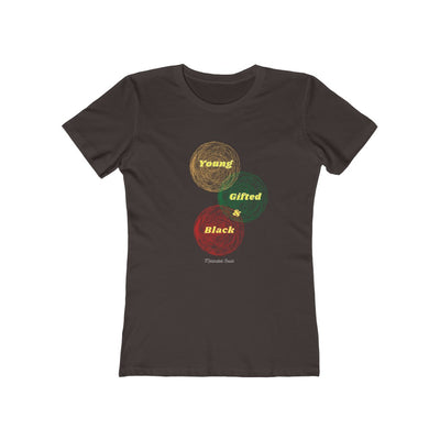 Women's Slim Fit Tee - Young, Gifted & Black